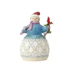 PRE PRODUCTION SAMPLE - Heartwood Creek Classic - Snowman with Cardinal