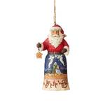 Jim Shore Heartwood Creek Classic - Joy to the World Santa Hanging Ornament