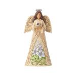 Jim Shore Heartwood Creek Monthly Angel Collection - February Angel