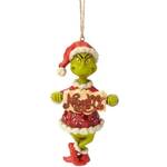 PRE PRODUCTION SAMPLE - Dr Seuss The Grinch by Jim Shore - Grinch Naughty/Nice Hanging Ornament
