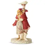 PRE PRODUCTION SAMPLE - Jim Shore Disney Traditions - Sleeping Beauty Aurora as Briar Rose - Playful Pantomime White Woodland