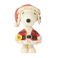 Peanuts by Jim Shore - Snoopy as Santa Mini Figurine