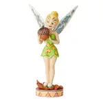 Jim Shore Disney Traditions - Peter Pan Tinkerbell with Acorn - Nuts For Fall