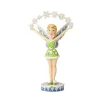 Jim Shore Disney Traditions - Tinkerbell With Snowflakes - Winter Whimsy