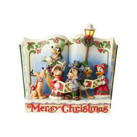 Jim Shore Disney Traditions - Christmas Carol Storybook Figurine