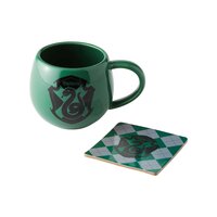 Wizarding World Of Harry Potter - Slytherin Crest Mug with Coaster Set