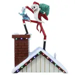 Disney Showcase - Santa Jack on Rooftop Light Up Scene