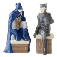 DC Comics Salt and Pepper Shaker Set - Batman and Catwoman