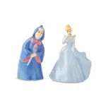 Disney Ceramics Salt and Pepper Shaker Set - Cinderella and Fairy Godmother