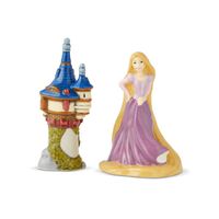 Disney Ceramics Salt and Pepper Shaker Set - Rapunzel and Tower