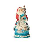 Jim Shore Heartwood Creek Classic - Coastal Santa with Lighthouse