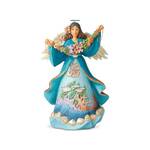 Jim Shore Heartwood Creek Classic - Coastal Angel with Coral Garland