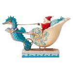Jim Shore Heartwood Creek Classic - Coastal Santa in Shell Sleigh