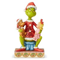 Dr Seuss The Grinch by Jim Shore - Grinch with Cindy & Max