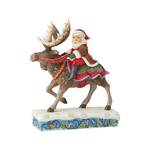 Jim Shore Heartwood Creek Classic - Santa Riding a Moose