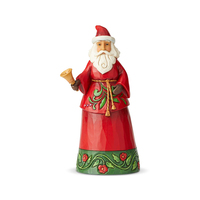 PRE PRODUCTION SAMPLE - Heartwood Creek Classic - Santa Holding Bell