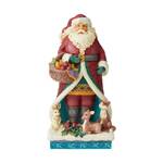 Jim Shore Heartwood Creek Winter Wonderland - Santa with Animals
