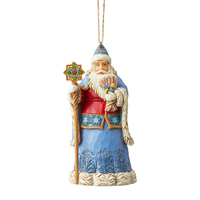 Jim Shore Heartwood Creek Santas Around The World - Ukraine Santa Hanging Ornament