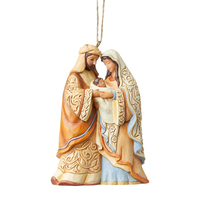 Jim Shore Heartwood Creek - Holy Family Hanging Ornament