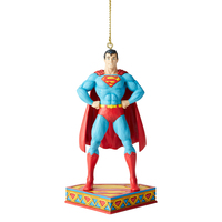 PRE PRODUCTION SAMPLE - DC Comics by Jim Shore - Superman Silver Age - Man Of Steel Hanging Ornament