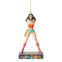 PRE PRODUCTION SAMPLE - DC Comics by Jim Shore - Wonder Woman Silver Age - Amazonian Princess Hanging Ornament