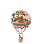Jim Shore Wizard of Oz Hanging Ornament - 80th Anniversary Balloon 