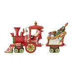 Jim Shore Heartwood Creek - Santa Train Engine and Train Coal Car Combo
