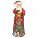 Jim Shore Heartwood Creek - Santa Statue With Lit Star 50cm