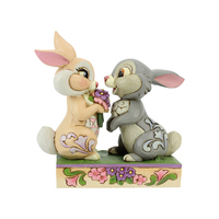 Jim Shore Disney Traditions - Bambi Thumper and Blossom - Bunny Bouquet