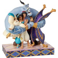 Jim Shore Disney Traditions - Aladdin - Group Hug!