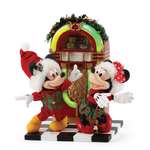 Disney Possible Dreams By Dept 56 - Mickey And Minnie Jingle Bell Swing