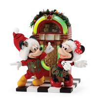 Disney Possible Dreams By Dept 56 - Mickey And Minnie Jingle Bell Swing