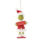 Possible Dreams Dr Seuss The Grinch By Dept 56 - Beware! Hanging Ornament