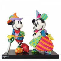 Disney Britto Mickey And Minnie Mouse Figurine - Numbered Limited Edition