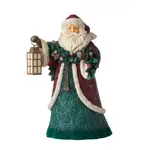 PRE PRODUCTION SAMPLE - Jim Shore Heartwood Creek Victorian - Santa with Garland