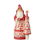 Jim Shore Heartwood Creek Nordic Noel - Santa with Tree
