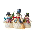 Jim Shore Heartwood Creek - Three Snowmen Together