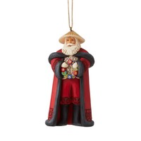 Jim Shore Heartwood Creek Santas Around The World - Filipino Santa Hanging Ornament