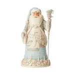 Jim Shore Heartwood Creek Coastal Christmas - Santa with Sailboat Scene