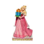 Jim Shore Disney Traditions - Sleeping Beauty Aurora Christmas - Gifts of Joy