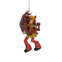 Scooby Doo By Jim Shore - Shaggy Holding Scooby Hanging Ornament