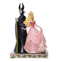 Jim Shore Disney Traditions - Sleeping Beauty Aurora & Maleficent - Sorcery and Serenity