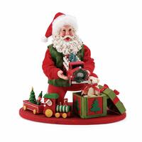 Possible Dreams by Dept 56 Santa - Wooden Toys