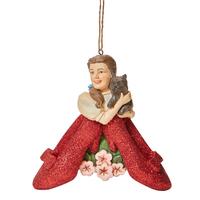 The Wizard of Oz by Jim Shore - Dorothy & Toto Hanging Ornament