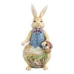 Jim Shore Heartwood Creek Easter - Easter Bunny With Scene