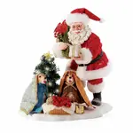 Possible Dreams by Dept 56 Santa - Puppy Christmas Pageant