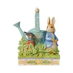 Beatrix Potter by Jim Shore - Peter Rabbit With Watering Can - Caught in Mr. McGregor’s Garden