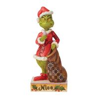 Dr Seuss The Grinch by Jim Shore - Grinch 2-Sided Naughty/Nice