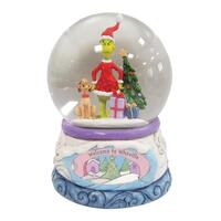 Dr Seuss The Grinch by Jim Shore - Max & Grinch 120mm Waterball