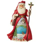 PRE PRODUCTION SAMPLE - Jim Shore Heartwood Creek Christmas Around The World - Canadian Santa